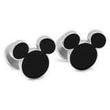 Disney Mickey Mouse Silhouette Cufflinks - Cufflinks.com - Flyclothing LLC