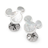 Disney Mickey Mouse Mother of Pearl Cufflinks - Cufflinks.com - Flyclothing LLC