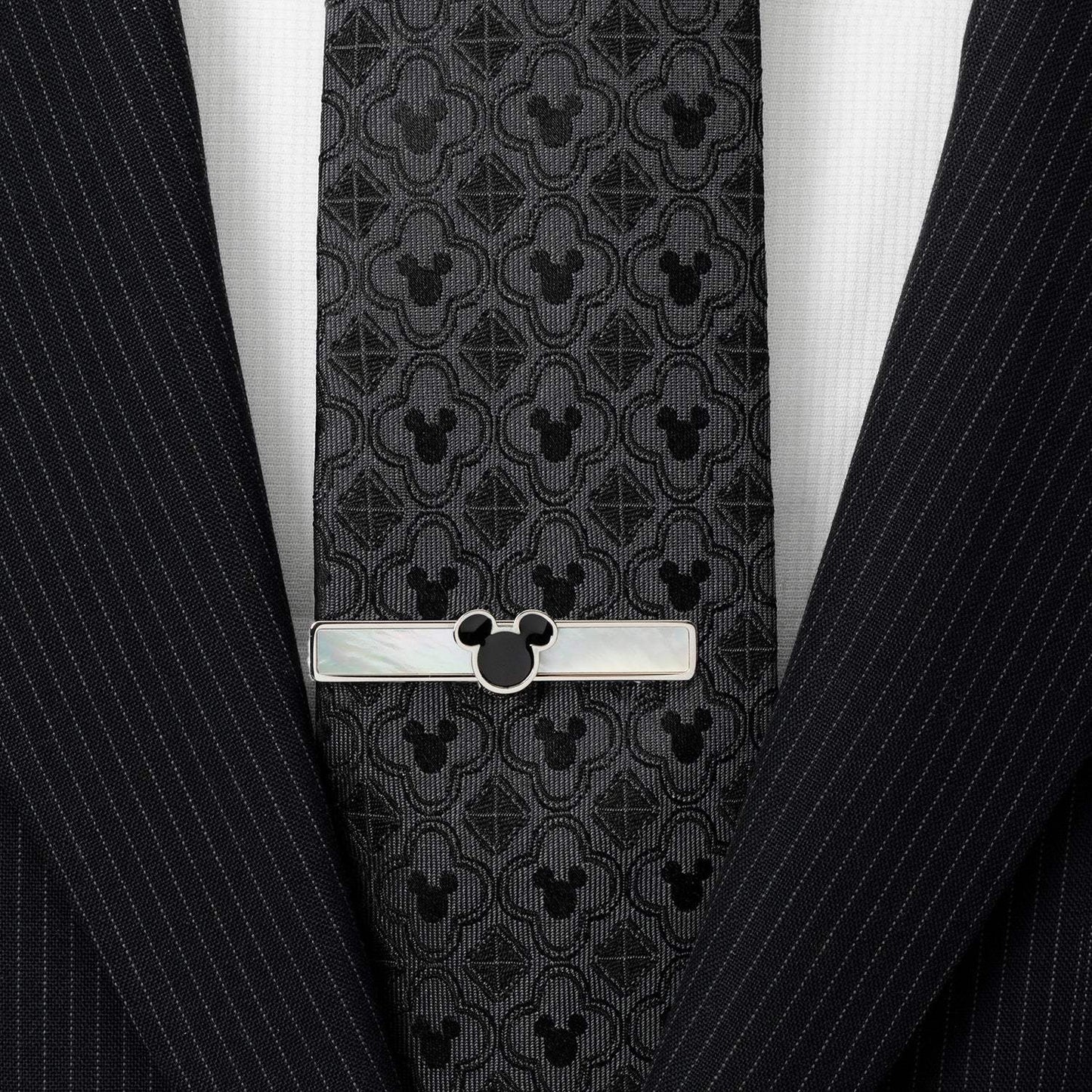 Disney Mickey Mouse Mother of Pearl Tie Clip - Cufflinks.com - Flyclothing LLC