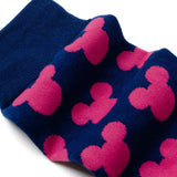 Disney Mickey Mouse Silhouette Pink Sock and Mickey Blue Lapel Pin Gift Set - Cufflinks.com - Flyclothing LLC