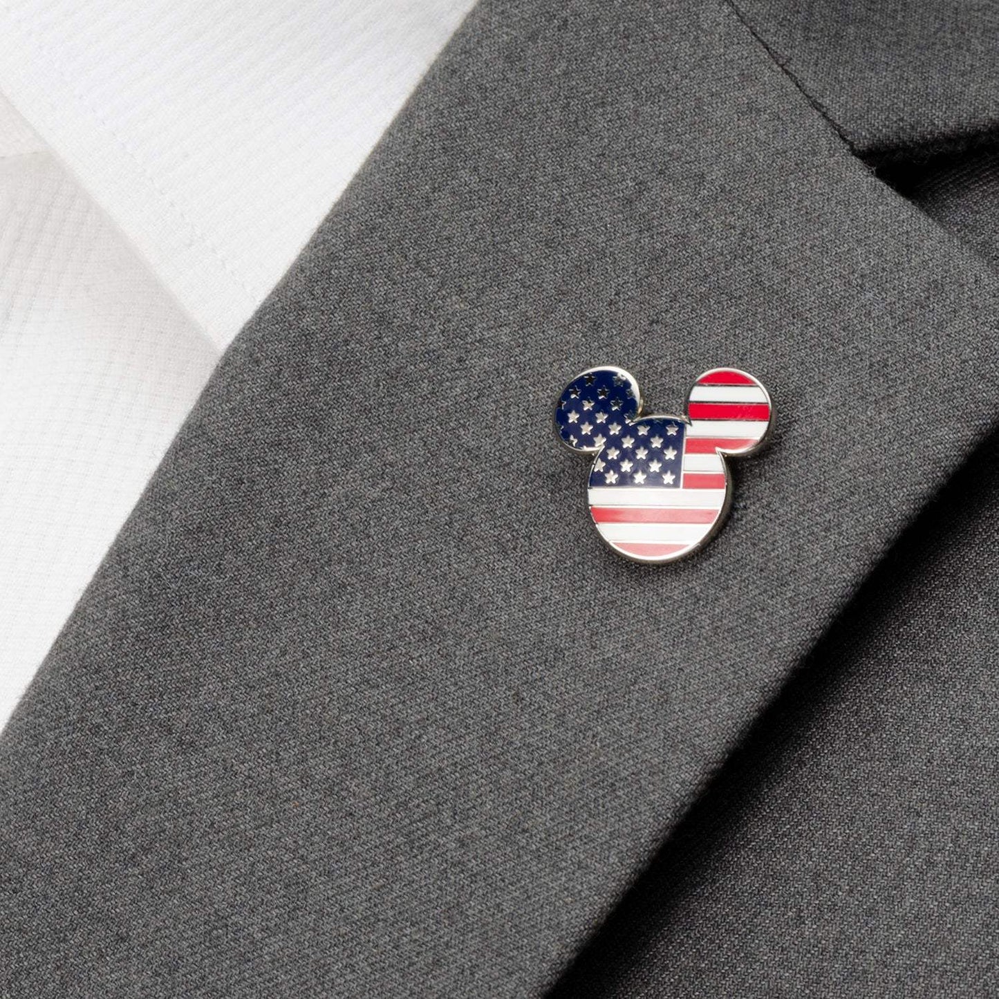 Disney Mickey Mouse Stars and Stripes Lapel Pin - Cufflinks.com - Flyclothing LLC