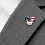Disney Mickey Mouse Stars and Stripes Lapel Pin - Cufflinks.com - Flyclothing LLC