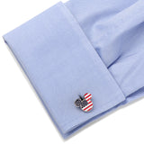 Disney Mickey Mouse Stars and Stripes Cufflinks
