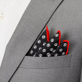 Disney The Nightmare Before Christmas Jack Skellington Men's Black Pocket Square - Cufflinks.com - Flyclothing LLC