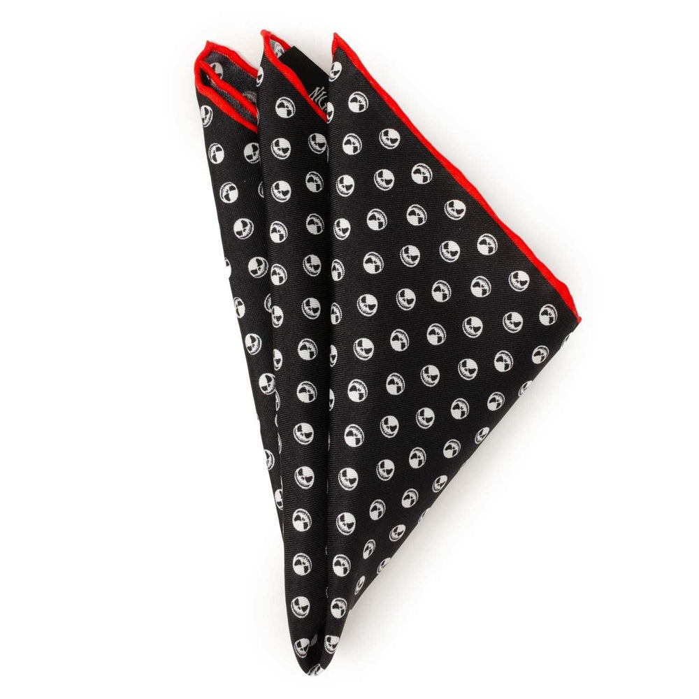 Disney The Nightmare Before Christmas Jack Skellington Men's Black Pocket Square - Cufflinks.com - Flyclothing LLC