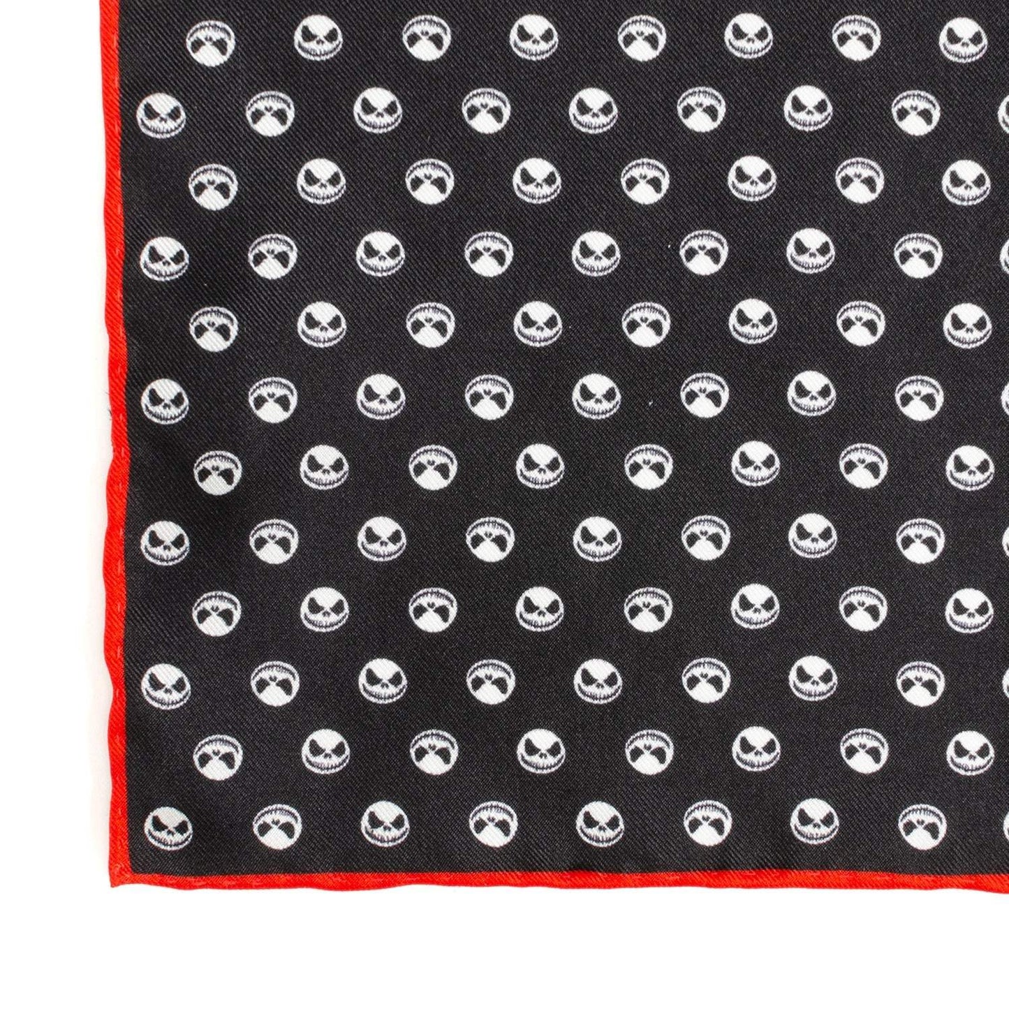 Disney The Nightmare Before Christmas Jack Skellington Men's Black Pocket Square - Cufflinks.com - Flyclothing LLC