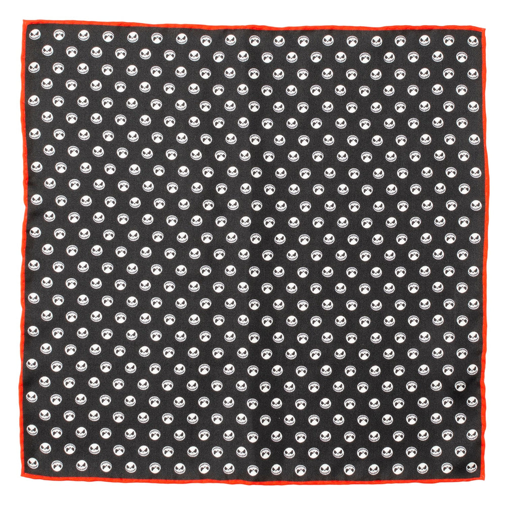 Disney The Nightmare Before Christmas Jack Skellington Men's Black Pocket Square - Cufflinks.com - Flyclothing LLC