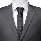Disney The Nightmare Before Christmas Black Gray Men's Tie - Cufflinks.com - Flyclothing LLC