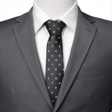 Disney The Nightmare Before Christmas Black Gray Men's Tie - Cufflinks.com - Flyclothing LLC
