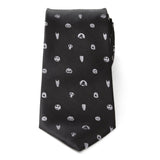 Disney The Nightmare Before Christmas Black Gray Men's Tie - Cufflinks.com - Flyclothing LLC