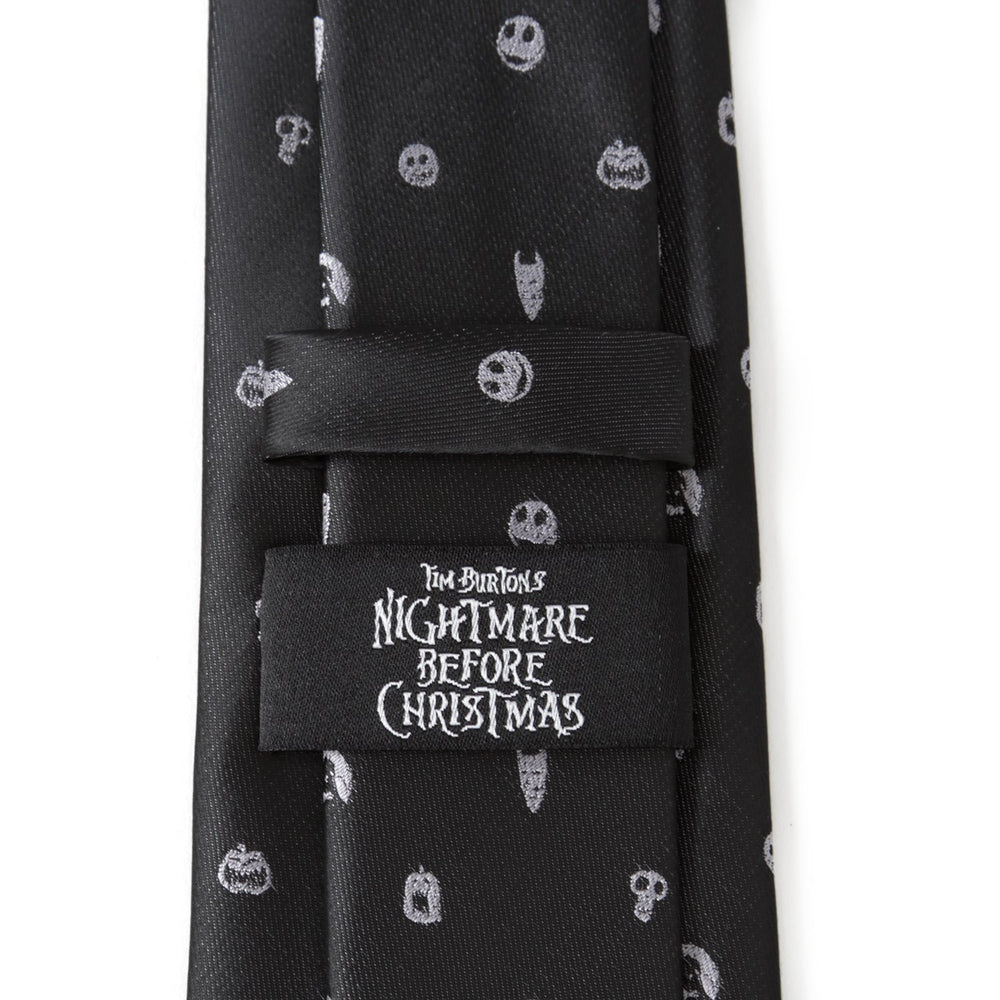 Disney The Nightmare Before Christmas Black Gray Men's Tie - Cufflinks.com - Flyclothing LLC