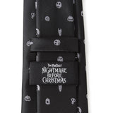 Disney The Nightmare Before Christmas Black Gray Men's Tie - Cufflinks.com - Flyclothing LLC