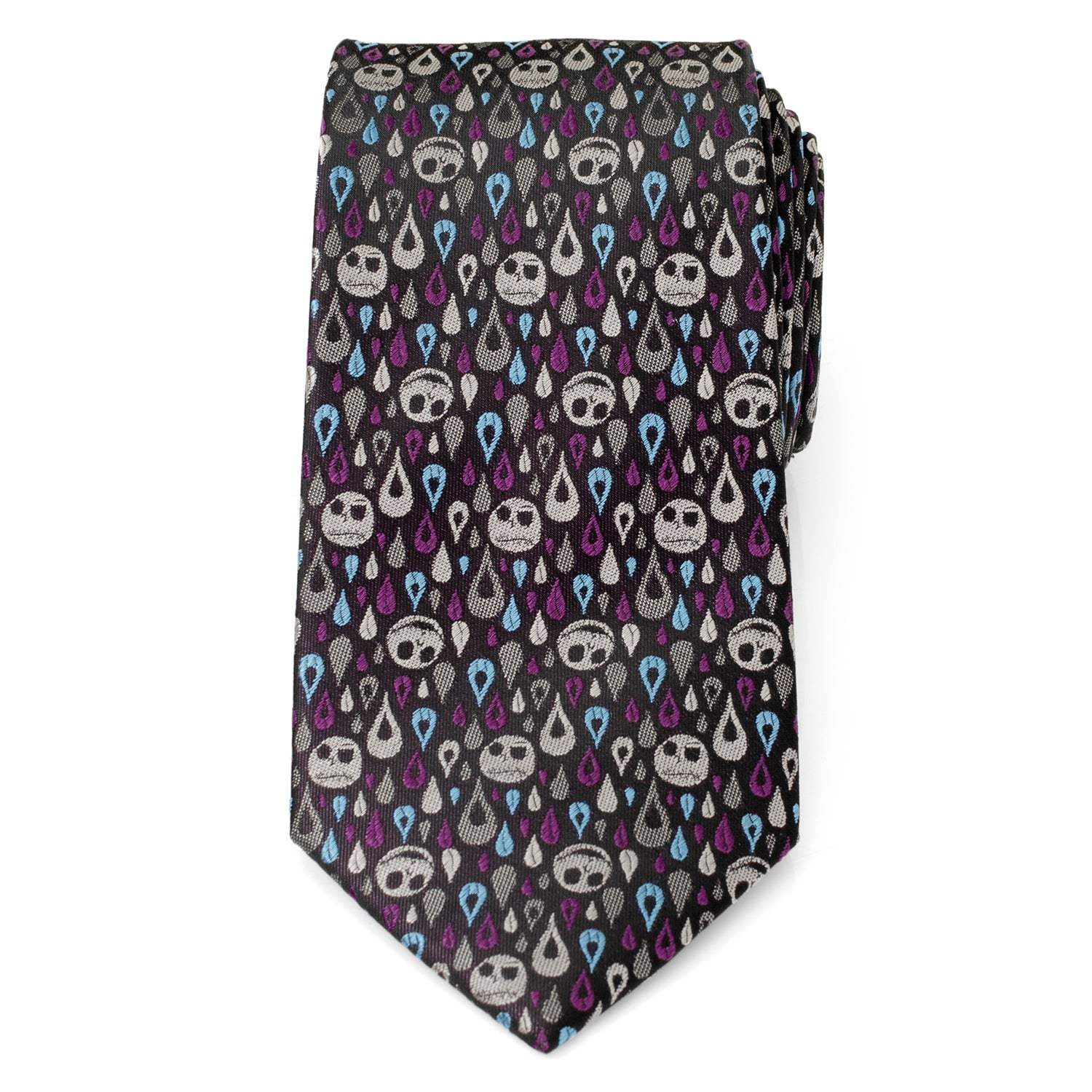 Disney The Nightmare Before Christmas Jack Skellington Patterned Men's Tie - Cufflinks.com - Flyclothing LLC