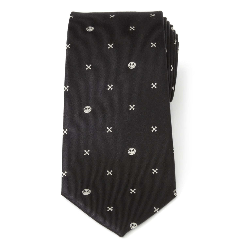 Disney The Nightmare Before Christmas Jack Skellington Black Men's Tie - Cufflinks.com - Flyclothing LLC