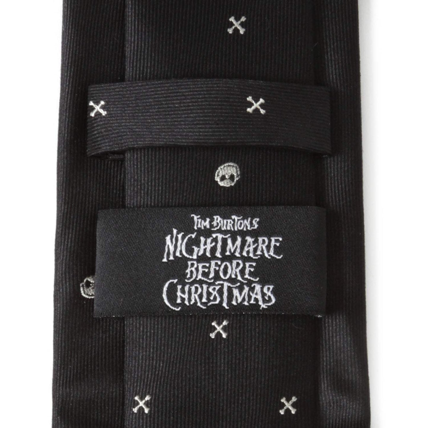 Disney The Nightmare Before Christmas Jack Skellington Black Men's Tie - Cufflinks.com - Flyclothing LLC