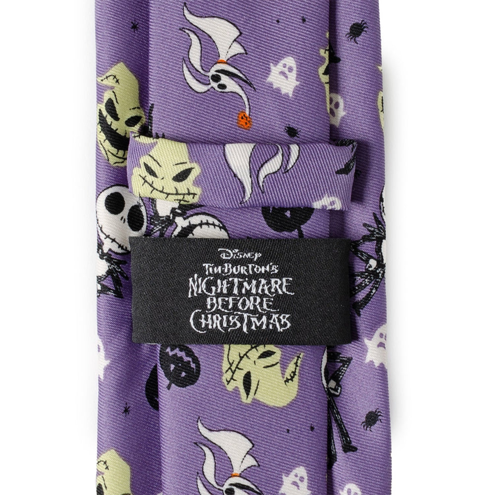 Disney The Nightmare Before Christmas Purple Men's Tie - Cufflinks.com - Flyclothing LLC