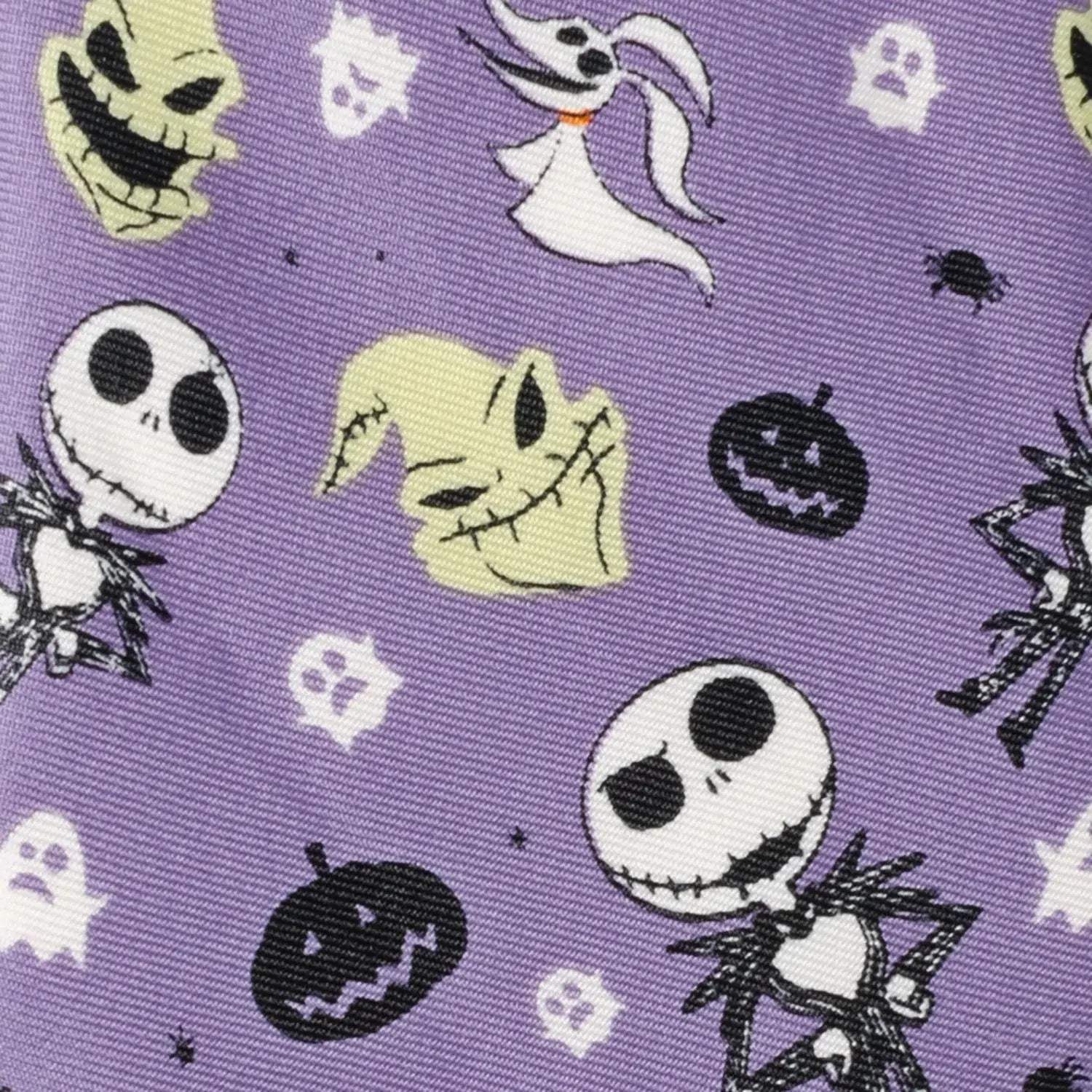 Disney The Nightmare Before Christmas Purple Men's Tie - Cufflinks.com - Flyclothing LLC
