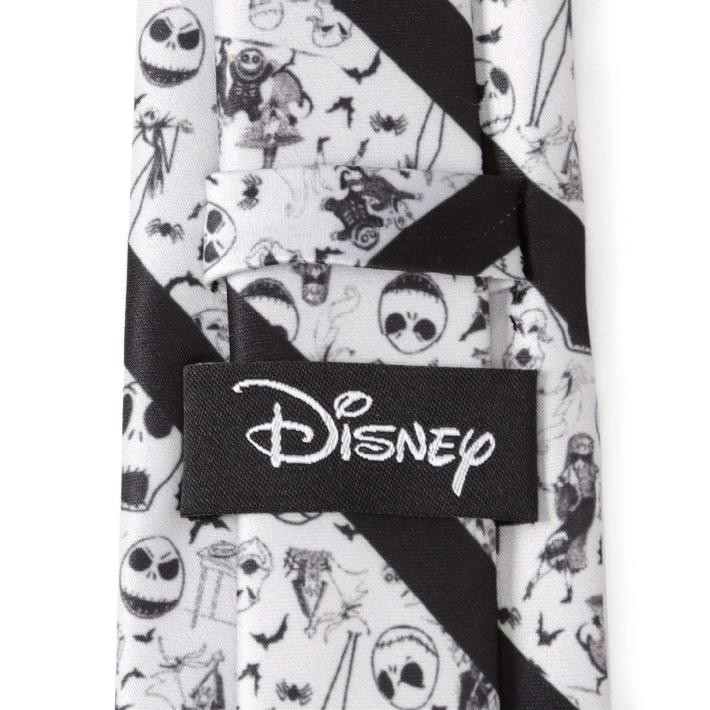 Disney The Nightmare Before Christmas Striped Black Men's Tie - Cufflinks.com - Flyclothing LLC