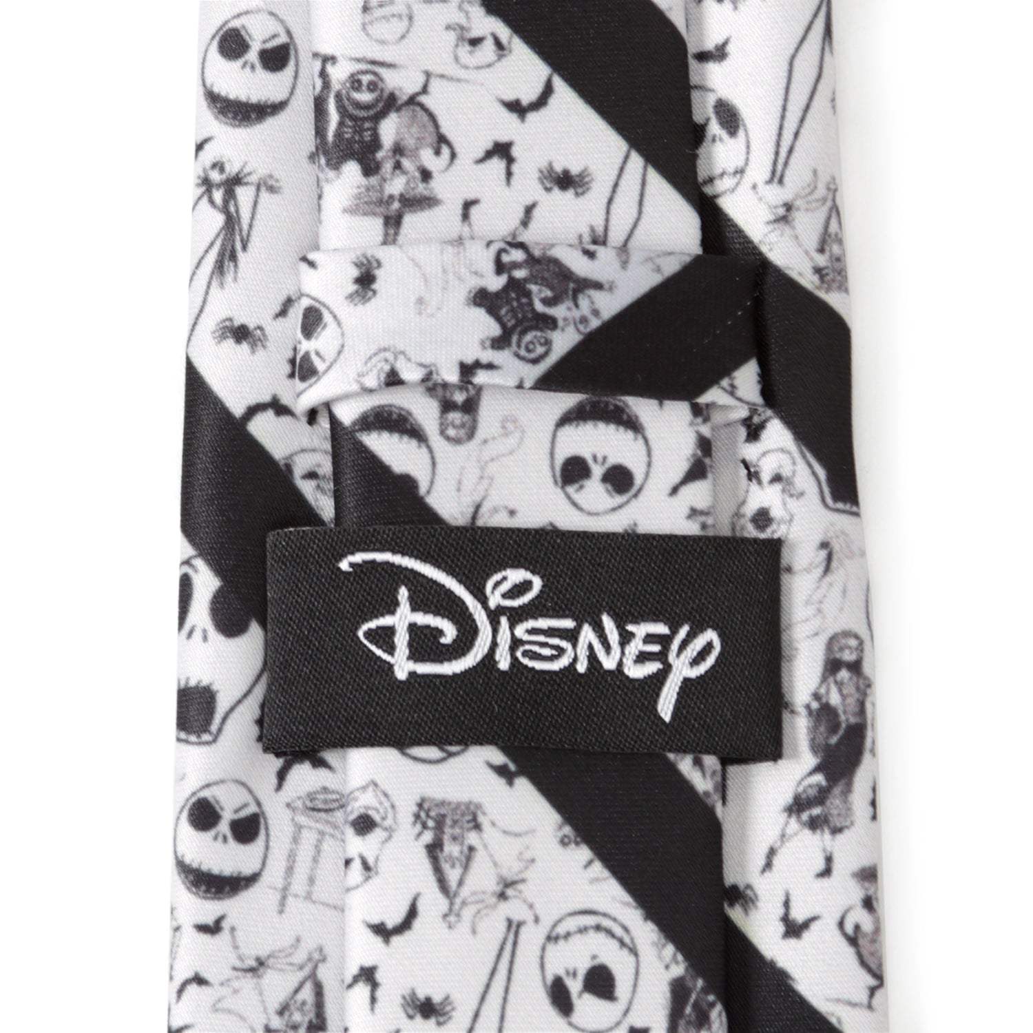 Disney The Nightmare Before Christmas Striped Black Men's Tie - Cufflinks.com - Flyclothing LLC