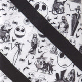 Disney The Nightmare Before Christmas Striped Black Men's Tie - Cufflinks.com - Flyclothing LLC