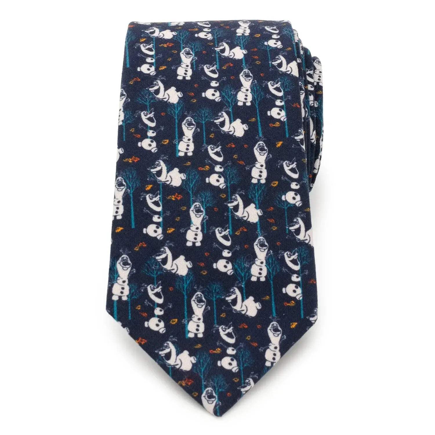 Disney Frozen Olaf Navy Pattern Men's Tie - Cufflinks.com - Flyclothing LLC