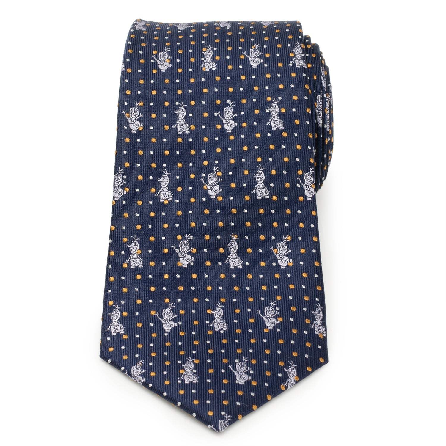 Disney Frozen Olaf Dot Motif Men's Tie - Cufflinks.com - Flyclothing LLC