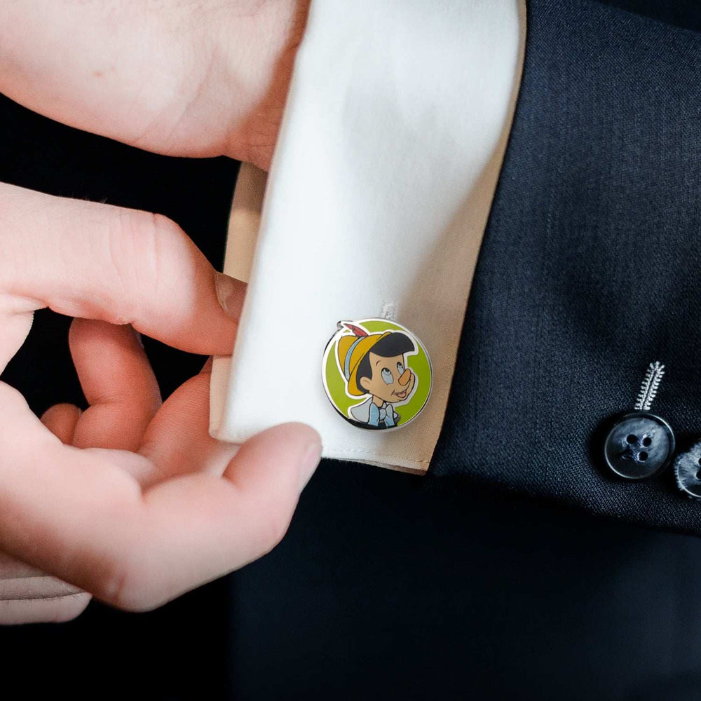Disney Pinocchio Cufflinks - Cufflinks.com - Flyclothing LLC