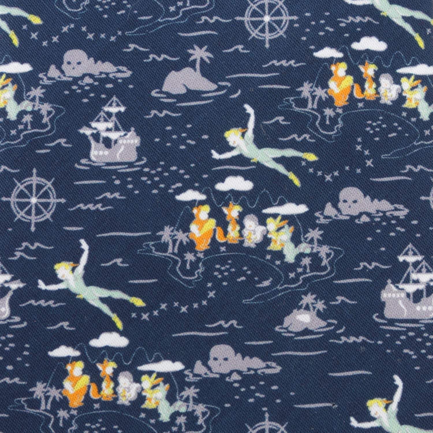 Disney Peter Pan Flying Blue Men's Tie - Cufflinks.com - Flyclothing LLC