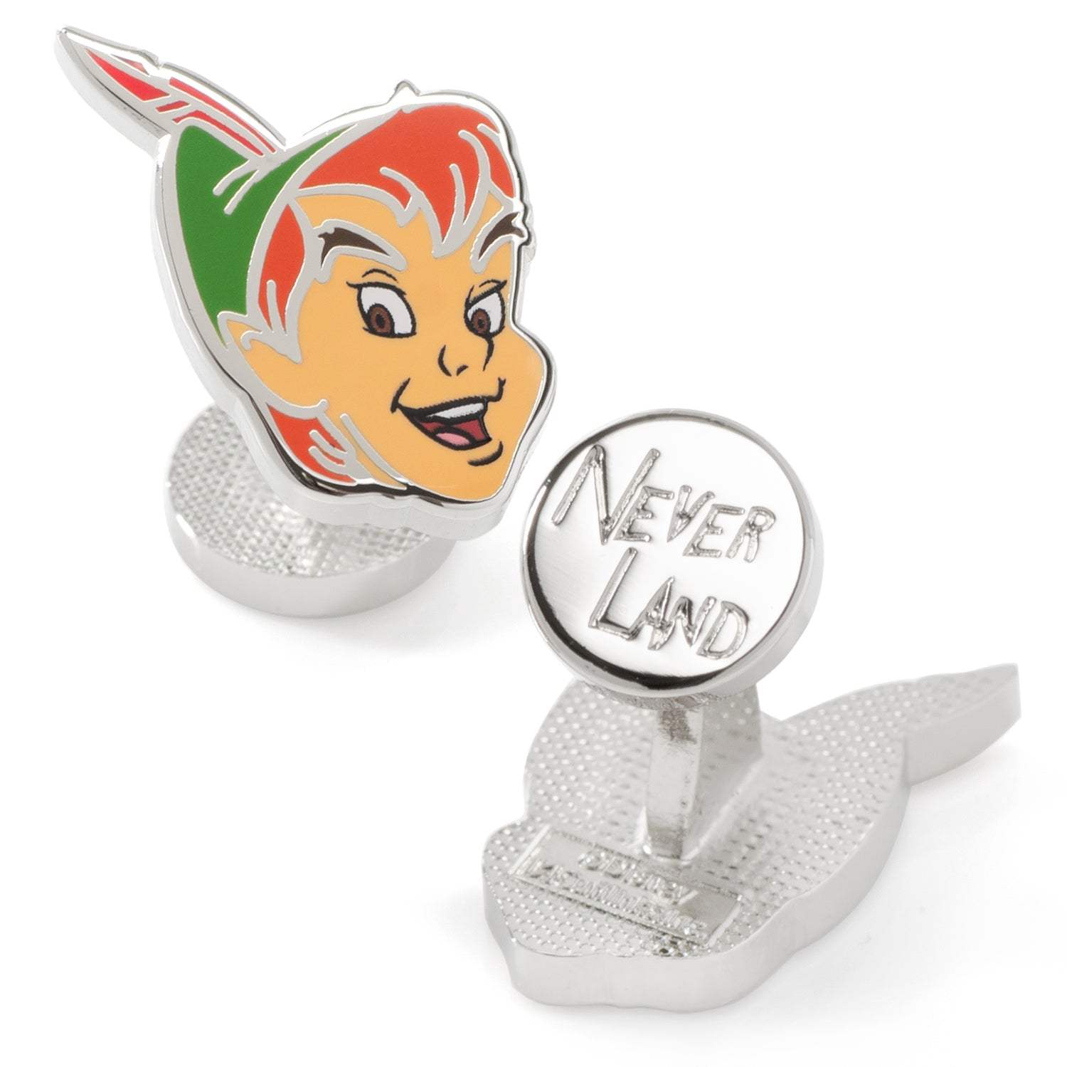 Disney Peter Pan Cufflinks - Cufflinks.com - Flyclothing LLC