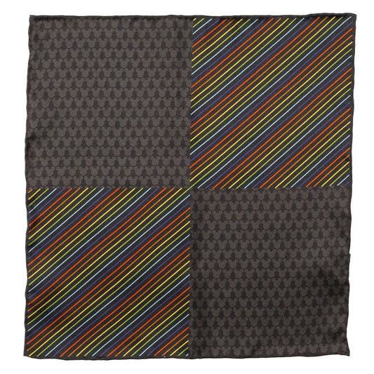 Disney Mickey Mouse Silhouette Rainbow Pocket Square - Cufflinks.com - Flyclothing LLC