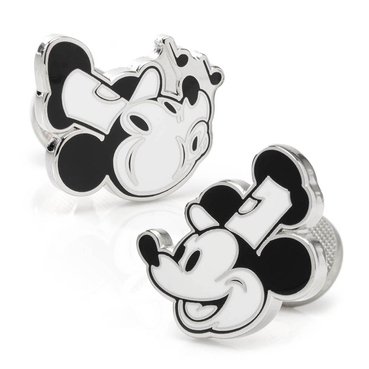 Disney Steamboat Willie Singing Cufflinks - Cufflinks.com - Flyclothing LLC