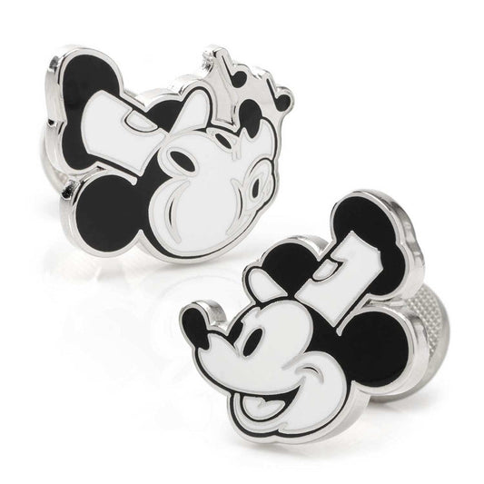 Disney Steamboat Willie Singing Cufflinks - Cufflinks.com - Flyclothing LLC