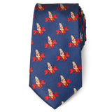 Disney The Little Mermaid Sebastian Hidden Message Blue Men's Tie - Cufflinks.com - Flyclothing LLC