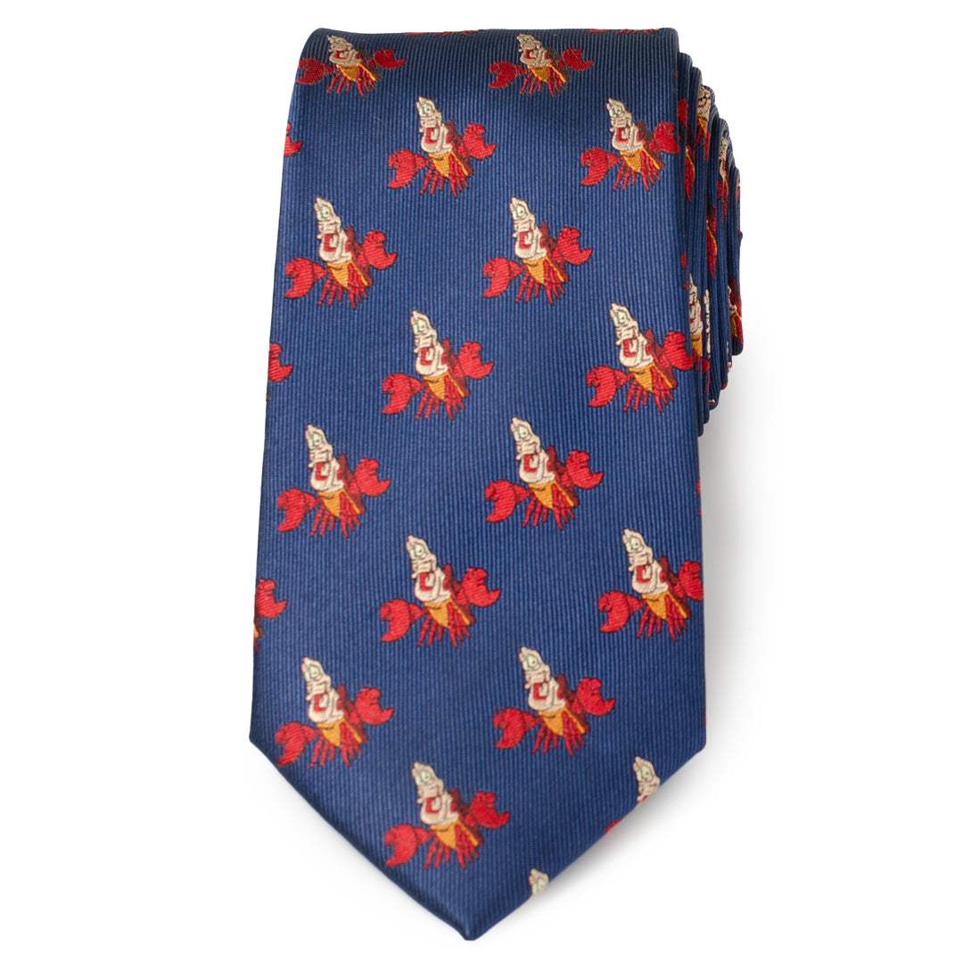 Disney The Little Mermaid Sebastian Hidden Message Blue Men's Tie - Cufflinks.com - Flyclothing LLC
