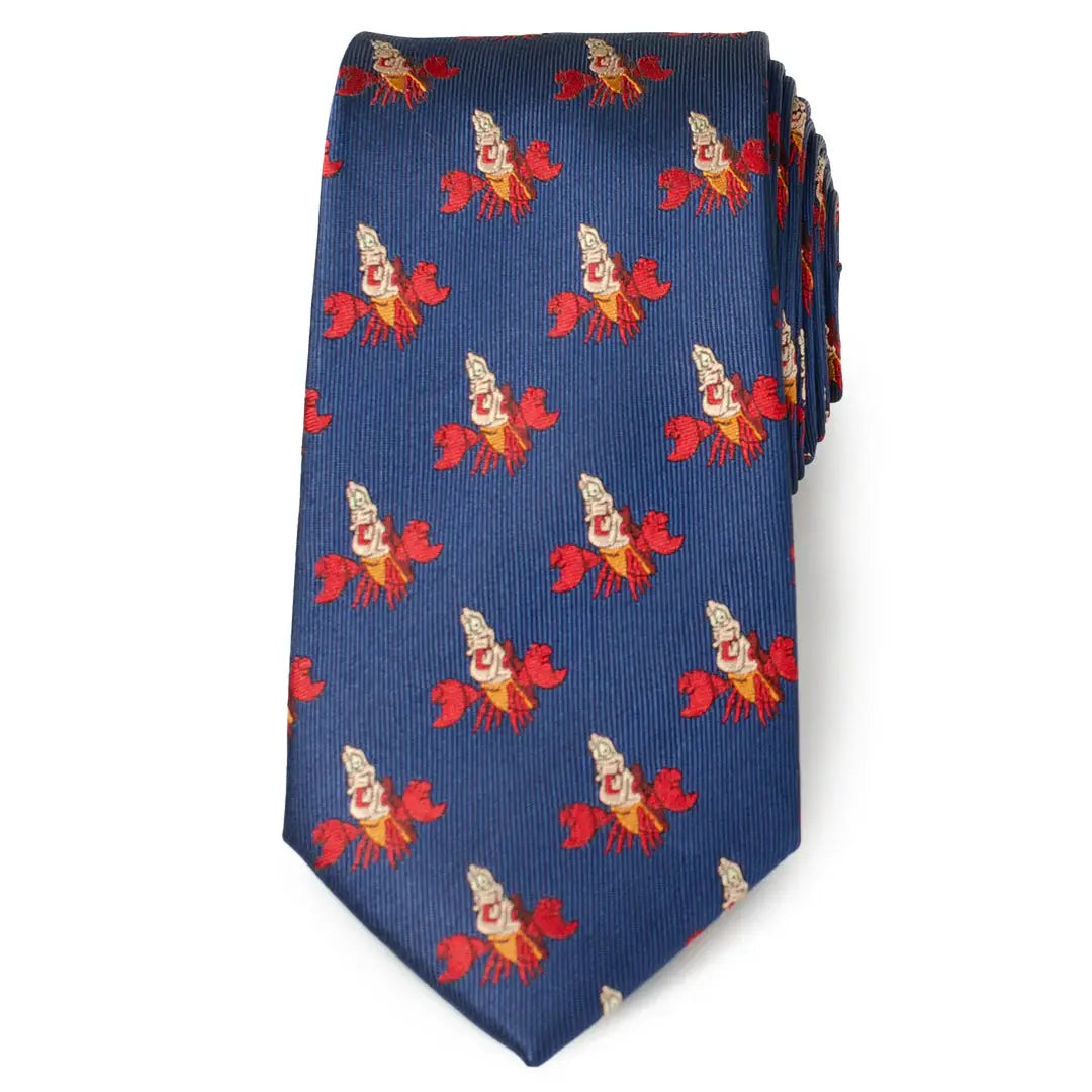 Disney The Little Mermaid Sebastian Hidden Message Blue Men's Tie - Cufflinks.com - Flyclothing LLC