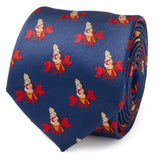 Disney The Little Mermaid Sebastian Hidden Message Blue Men's Tie - Cufflinks.com - Flyclothing LLC