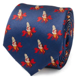 Disney The Little Mermaid Sebastian Hidden Message Blue Men's Tie - Cufflinks.com - Flyclothing LLC