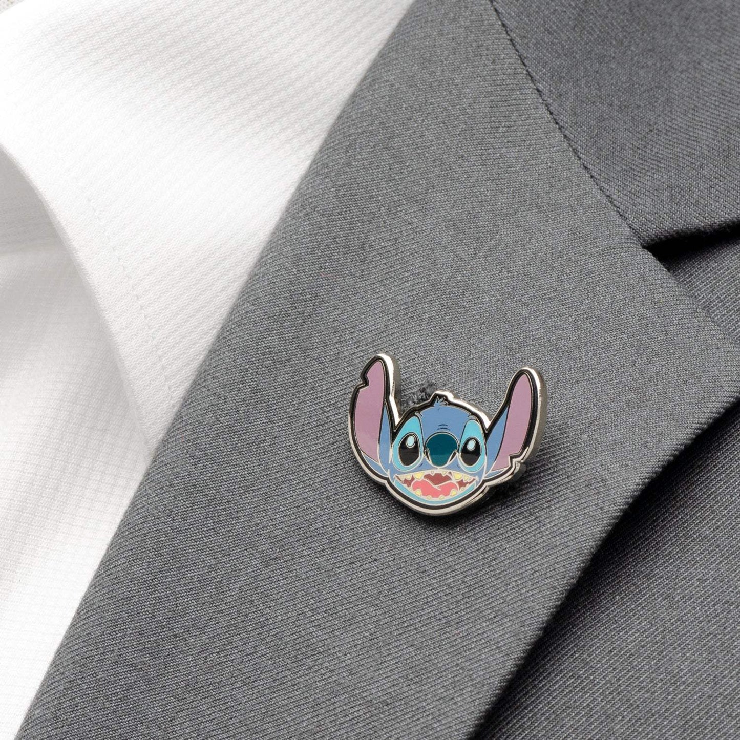 Disney Lilo & Stitch Happy Face Lapel Pin - Cufflinks.com - Flyclothing LLC