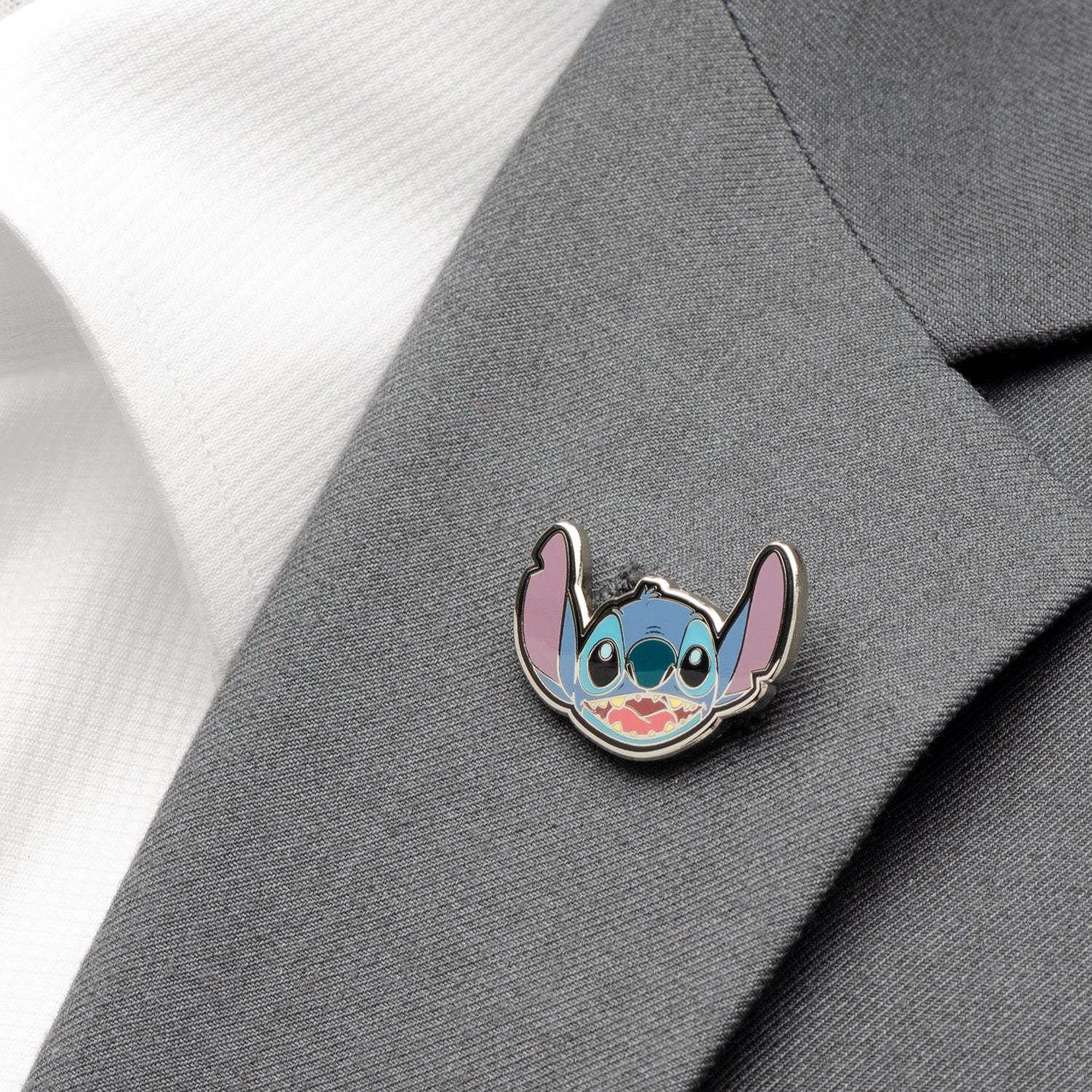 Disney Lilo & Stitch Happy Face Lapel Pin - Cufflinks.com - Flyclothing LLC