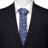Disney Lilo & Stitch Blue Tropical Men's Tie