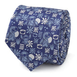Disney Lilo & Stitch Blue Tropical Men's Tie
