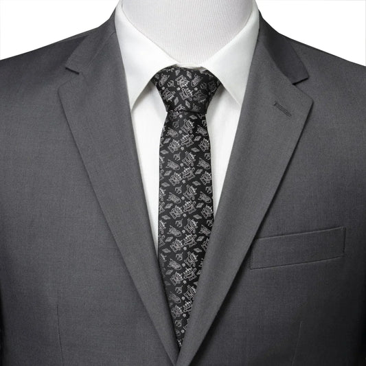 Disney Pixar Toy Story Alien Print Black Men's Tie - Cufflinks.com - Flyclothing LLC