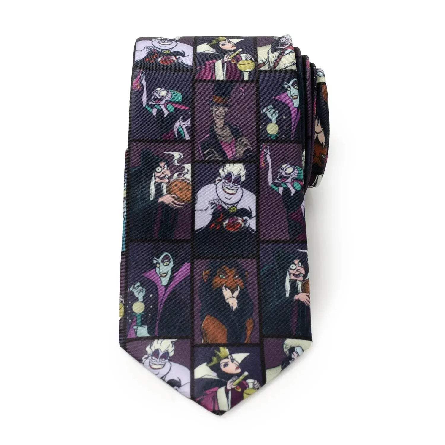 Disney Villains Dark Pattern Men's Tie - Cufflinks.com - Flyclothing LLC