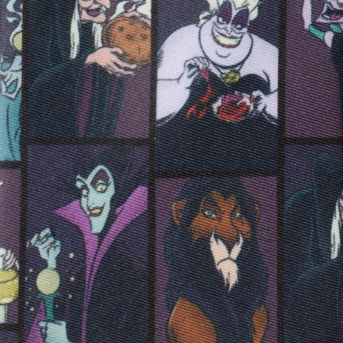 Disney Villains Dark Pattern Men's Tie - Cufflinks.com - Flyclothing LLC