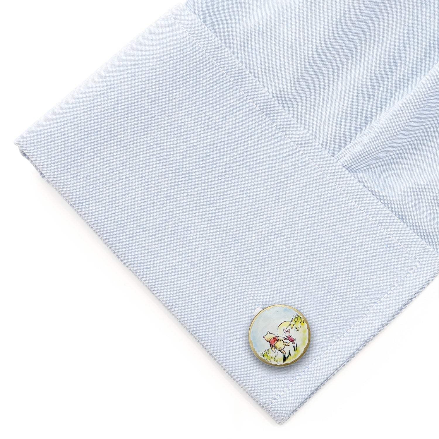 Disney Winnie the Pooh and Piglet Cufflinks - Cufflinks.com - Flyclothing LLC
