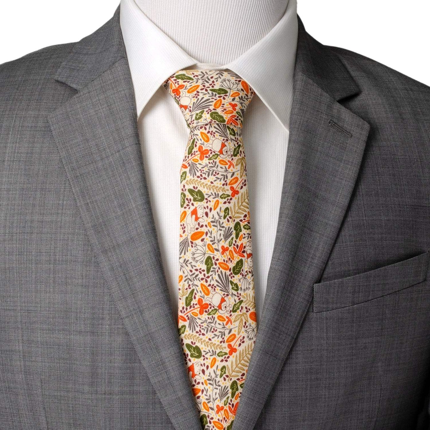 Disney Winnie the Pooh Tan Patterned Men's Tie - Cufflinks.com - Flyclothing LLC