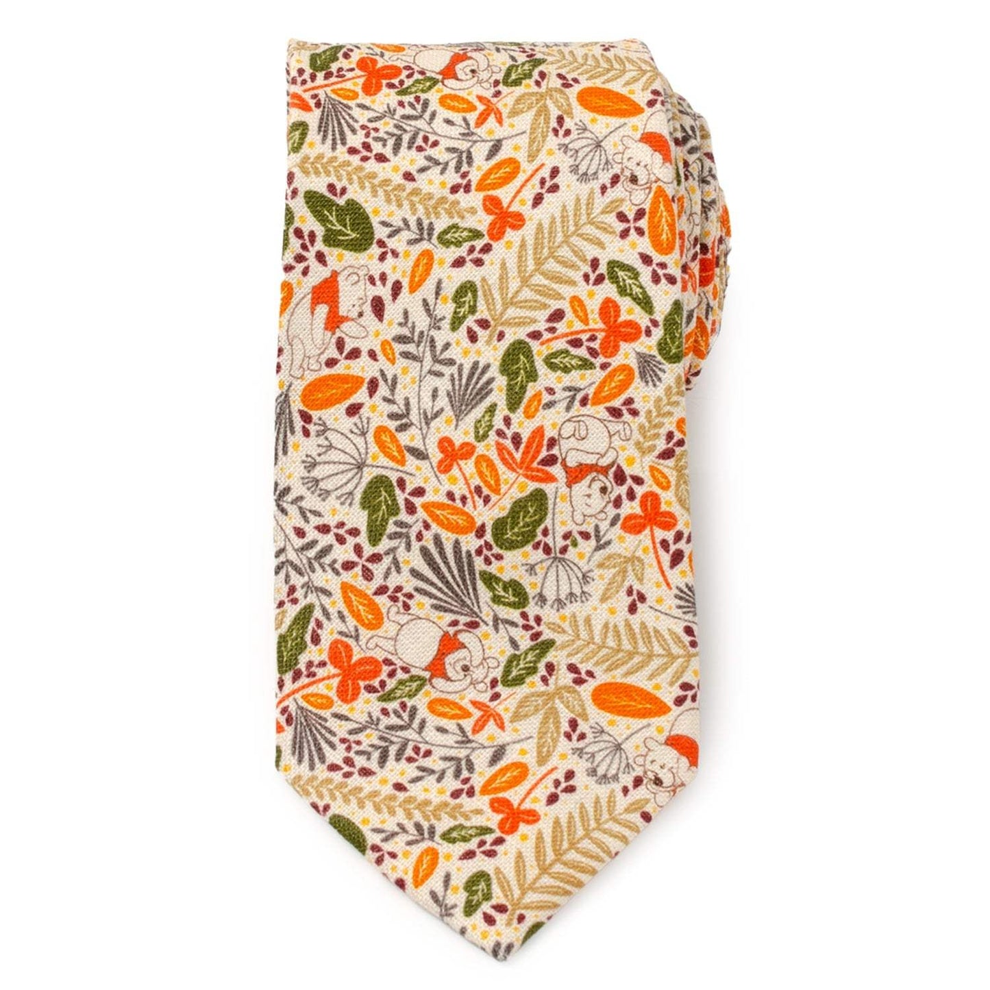 Disney Winnie the Pooh Tan Patterned Men's Tie - Cufflinks.com - Flyclothing LLC