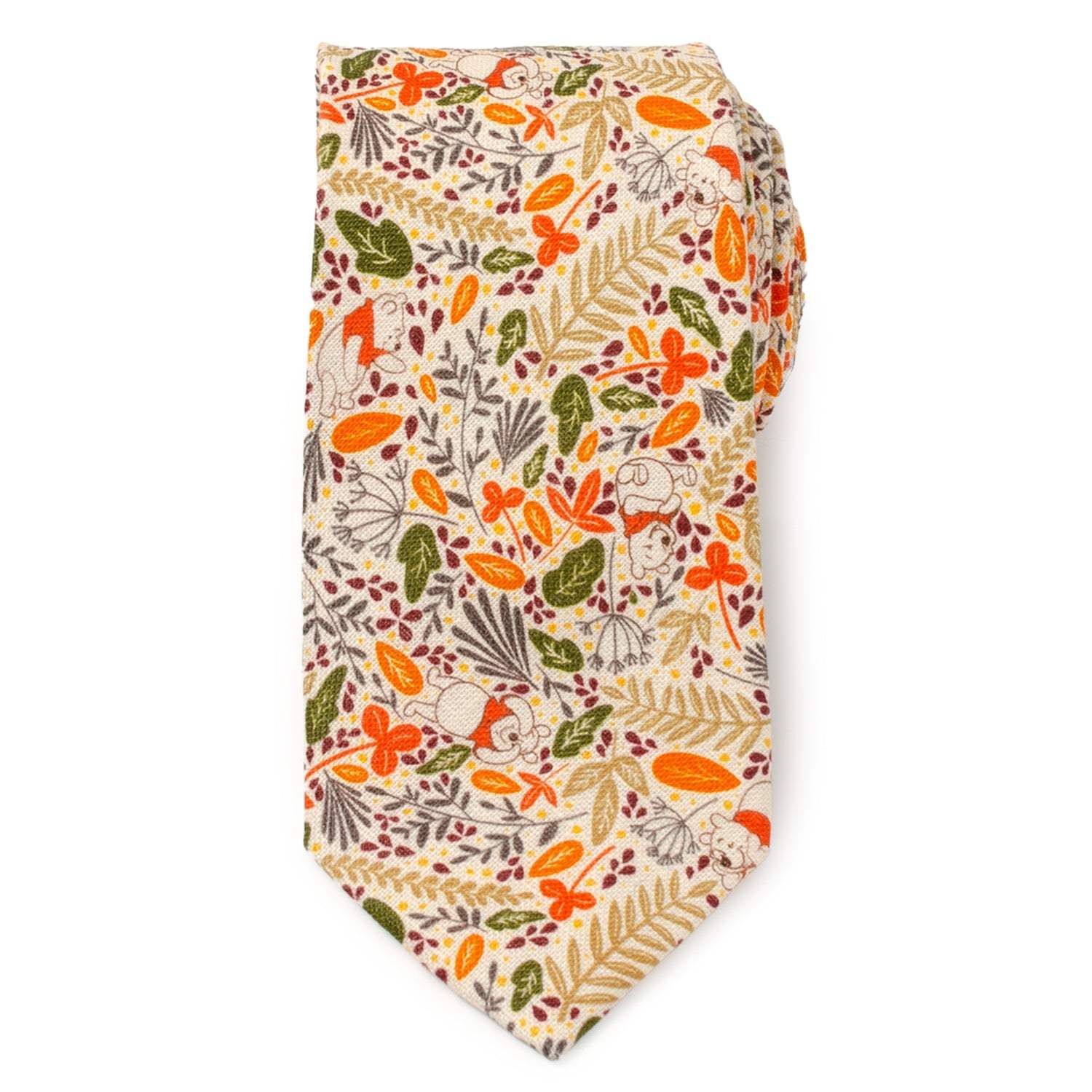 Disney Winnie the Pooh Tan Patterned Men's Tie - Cufflinks.com - Flyclothing LLC