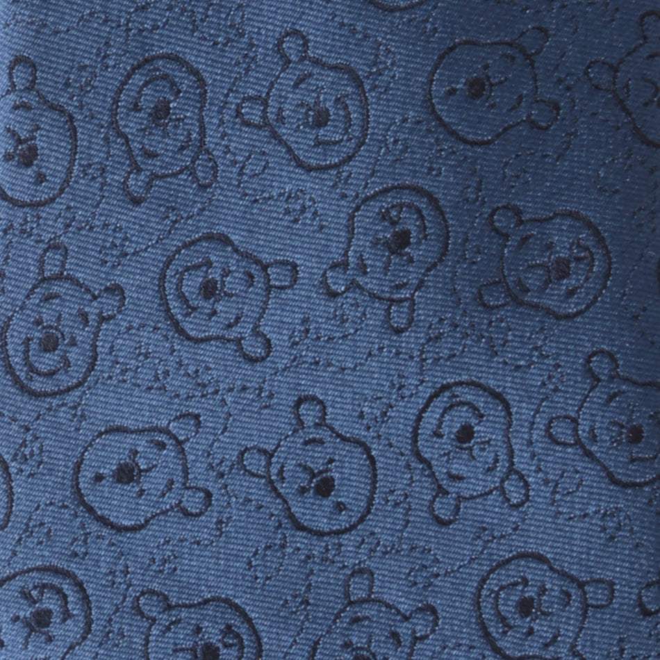Disney Winnie the Pooh Blue Tonal Men's Tie - Cufflinks.com - Flyclothing LLC