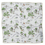 Disney Winnie the Pooh Map Pocket Square - Cufflinks.com - Flyclothing LLC